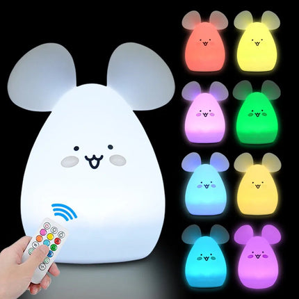 LED Night Light Kids Room 3D Rechargeable USB Lamp - LED Night Light - Miwat - Mad Fly Essentials