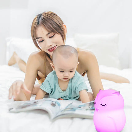 LED Night Light Kids Room 3D Rechargeable USB Lamp - LED Night Light - Miwat - Mad Fly Essentials