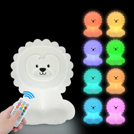 LED Night Light Kids Room 3D Rechargeable USB Lamp - LED Night Light - Miwat - Mad Fly Essentials