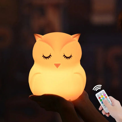 LED Night Light Kids Room 3D Rechargeable USB Lamp - LED Night Light - Miwat - Mad Fly Essentials