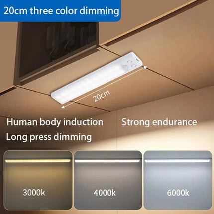 LED Night Light Motion Sensor USB Rechargeable Under Cabinet Lamp - LED Night Light - LEDP - Mad Fly Essentials