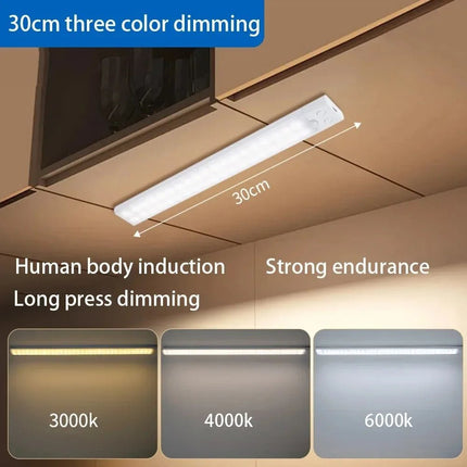 LED Night Light Motion Sensor USB Rechargeable Under Cabinet Lamp - LED Night Light - LEDP - Mad Fly Essentials