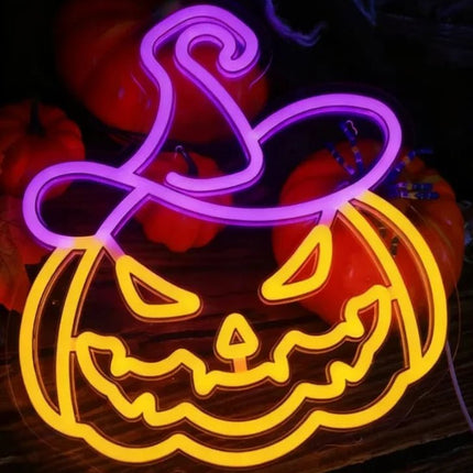 LED Night Light Neon Alien Head Sign USB Light - LED Night Light - LiHangStar - Mad Fly Essentials