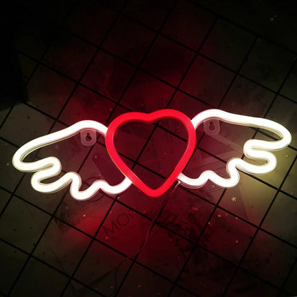 LED Night Light Neon Alien Head Sign USB Light - LED Night Light - LiHangStar - Mad Fly Essentials