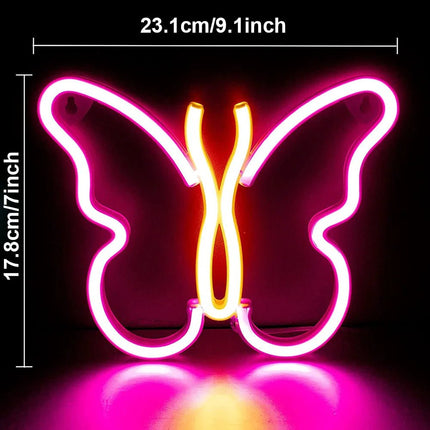 LED Night Light Neon Alien Head Sign USB Light - LED Night Light - LiHangStar - Mad Fly Essentials
