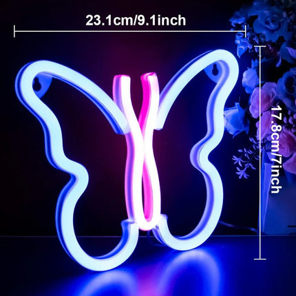 LED Night Light Neon Alien Head Sign USB Light - LED Night Light - LiHangStar - Mad Fly Essentials