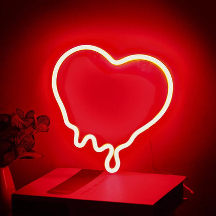LED Night Light Neon Alien Head Sign USB Light - LED Night Light - LiHangStar - Mad Fly Essentials