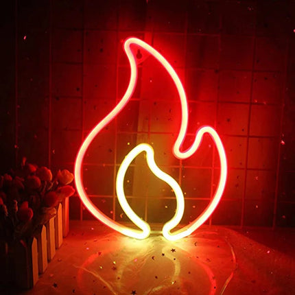 LED Night Light Neon Alien Head Sign USB Light - LED Night Light - LiHangStar - Mad Fly Essentials