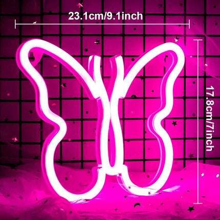 LED Night Light Neon Alien Head Sign USB Light - LED Night Light - LiHangStar - Mad Fly Essentials