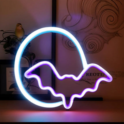 LED Night Light Neon Alien Head Sign USB Light - LED Night Light - LiHangStar - Mad Fly Essentials