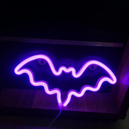 LED Night Light Neon Alien Head Sign USB Light - LED Night Light - LiHangStar - Mad Fly Essentials