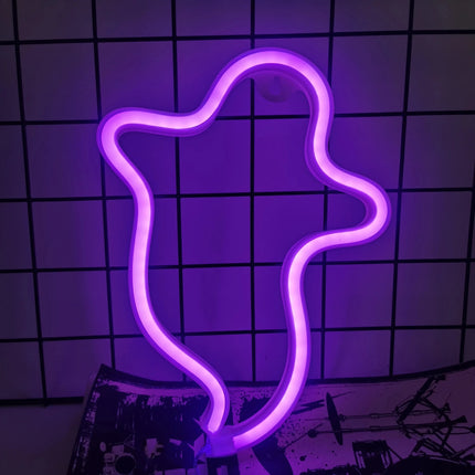 LED Night Light Neon Alien Head Sign USB Light - LED Night Light - LiHangStar - Mad Fly Essentials