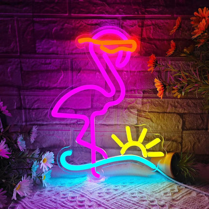 LED Night Light Neon Alien Head Sign USB Light - LED Night Light - LiHangStar - Mad Fly Essentials