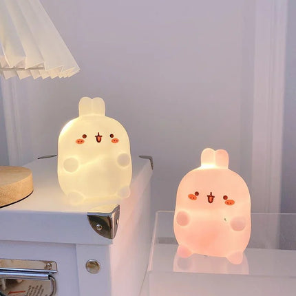LED Night Light Rabbit Bunny Bedroom Table Lamp - LED Night Light - BSEED - Mad Fly Essentials