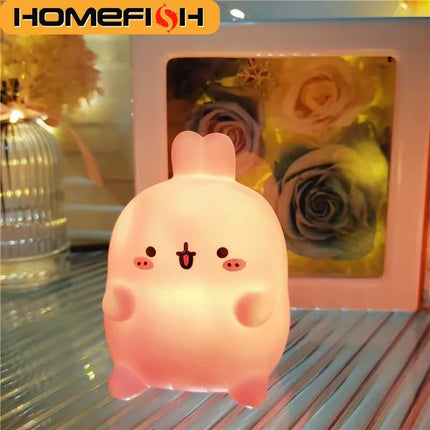 LED Night Light Rabbit Bunny Bedroom Table Lamp - LED Night Light - BSEED - Mad Fly Essentials