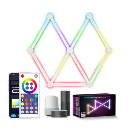 LED Night Light Smart Wall RGBIC Music Sync Light - LED Night Light - Imdgr - Mad Fly Essentials