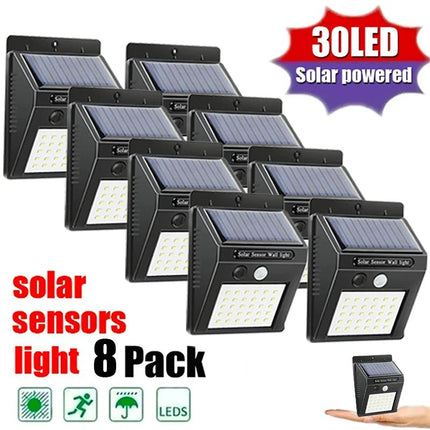 LED Night Light Solar Powered PIR Motion Sensor Deck Lights - LED Night Light - DARHYN - Mad Fly Essentials