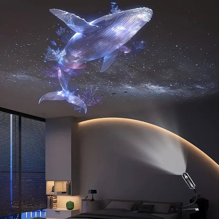 LED Night Light USB Starfish Butterfly Jellyfish Projector - LED Night Light - Iamgool - Mad Fly Essentials