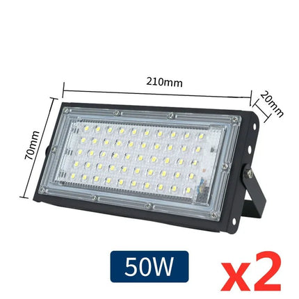 LED Party Light 50W LED Super Bright Flood Light - LED Party Light - DSELCHUN - Mad Fly Essentials