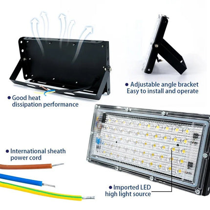 LED Party Light 50W LED Super Bright Flood Light - LED Party Light - DSELCHUN - Mad Fly Essentials