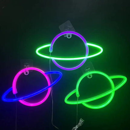 LED Party Light Neon Alien Game Room Sign Decor - LED Party Light - HERULED - Mad Fly Essentials