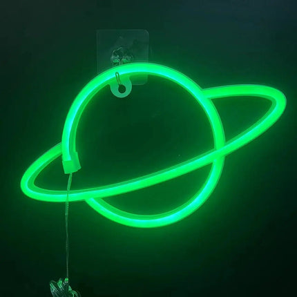 LED Party Light Neon Alien Game Room Sign Decor - LED Party Light - HERULED - Mad Fly Essentials