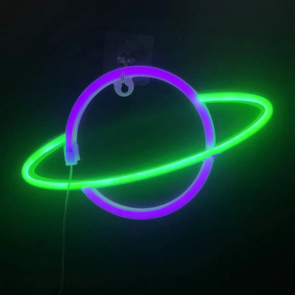 LED Party Light Neon Alien Game Room Sign Decor - LED Party Light - HERULED - Mad Fly Essentials