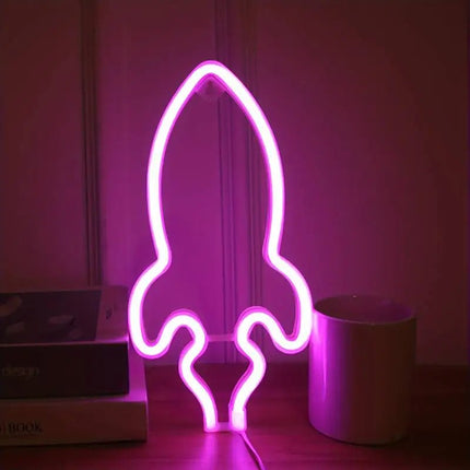 LED Party Light Neon Alien Game Room Sign Decor - LED Party Light - HERULED - Mad Fly Essentials