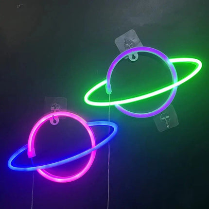 LED Party Light Neon Alien Game Room Sign Decor - LED Party Light - HERULED - Mad Fly Essentials