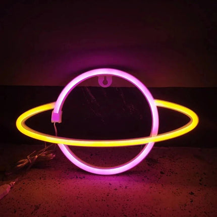 LED Party Light Neon Alien Game Room Sign Decor - LED Party Light - HERULED - Mad Fly Essentials