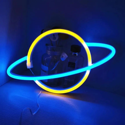 LED Party Light Neon Alien Game Room Sign Decor - LED Party Light - HERULED - Mad Fly Essentials