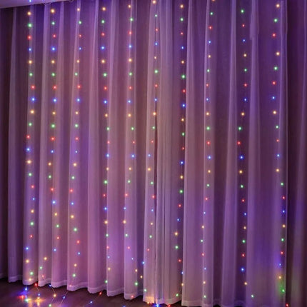 LED Party Light Rainbow Curtain Fairy Light - LED Party Light - TIMULT - Mad Fly Essentials