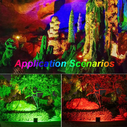 LED Party Light RGB 10-100W Waterproof Floodlight - LED Party Light - DSELCHUN - Mad Fly Essentials