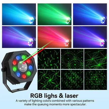 LED Party Light RGBW 3in1 Stage Light - LED Party Light - stephanie - Mad Fly Essentials