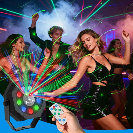 LED Party Light RGBW 3in1 Stage Light - LED Party Light - stephanie - Mad Fly Essentials
