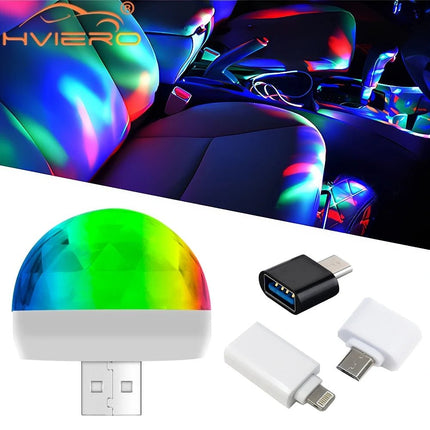 LED Party Light USB DJ RGB Mini Party Light - LED Party Light - Hviero - Mad Fly Essentials