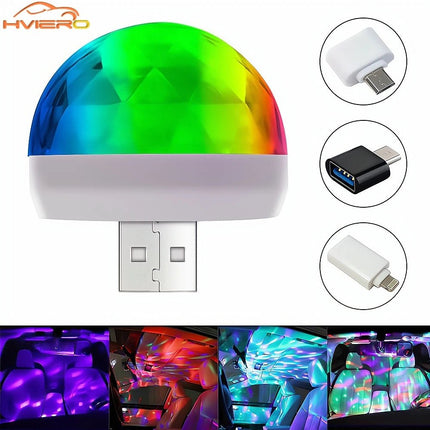 LED Party Light USB DJ RGB Mini Party Light - LED Party Light - Hviero - Mad Fly Essentials