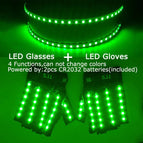 glasses gloves set 7