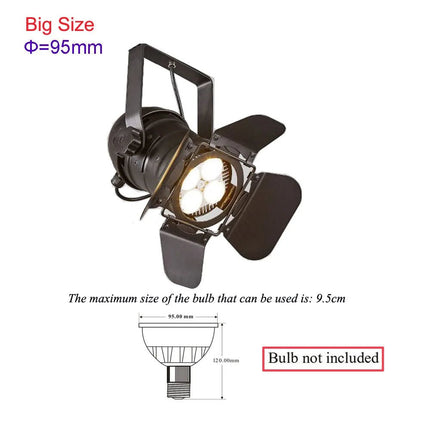 LED Pendant Light 4 Leaf Vintage E27 Ceiling Lighting - LED Pendant Light - Yitemas - Mad Fly Essentials