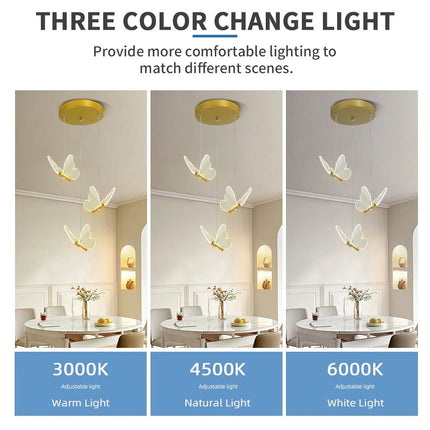 LED Pendant Light Home Modern Butterfly Pendant Light - LED Pendant Light - Parkson - Mad Fly Essentials