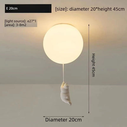 LED Pendant Light Nordic Cartoon Polar Bear Pendant Light - LED Pendant Light - Yitemas - Mad Fly Essentials