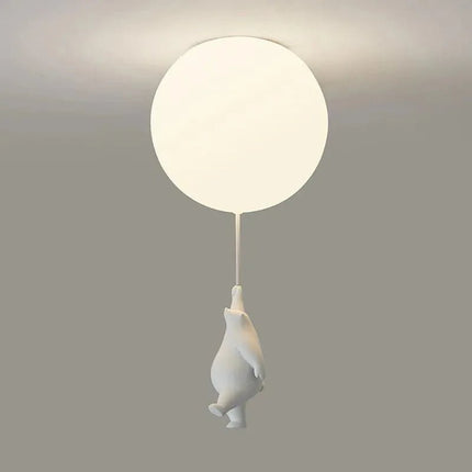 LED Pendant Light Nordic Cartoon Polar Bear Pendant Light - LED Pendant Light - Yitemas - Mad Fly Essentials