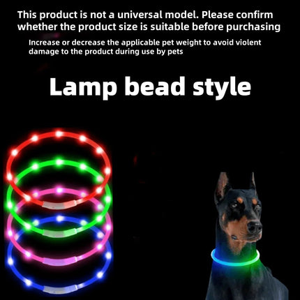 LED Pet Collar 3 Mode Anti-Lost USB Dog Collar LED Pet Collar Kajipet Mad Fly Essentials