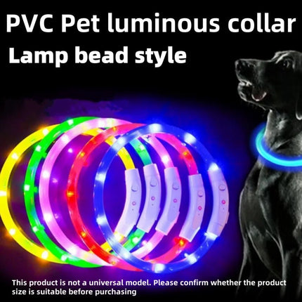 LED Pet Collar 3 Mode Anti-Lost USB Dog Collar LED Pet Collar Kajipet Mad Fly Essentials