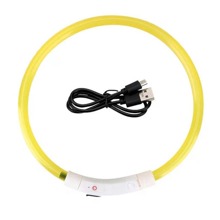 LED Pet Collar Luminous USB 3Mode-Loss Prevention Dog Collar - LED Pet Collar - Henkelion - Mad Fly Essentials