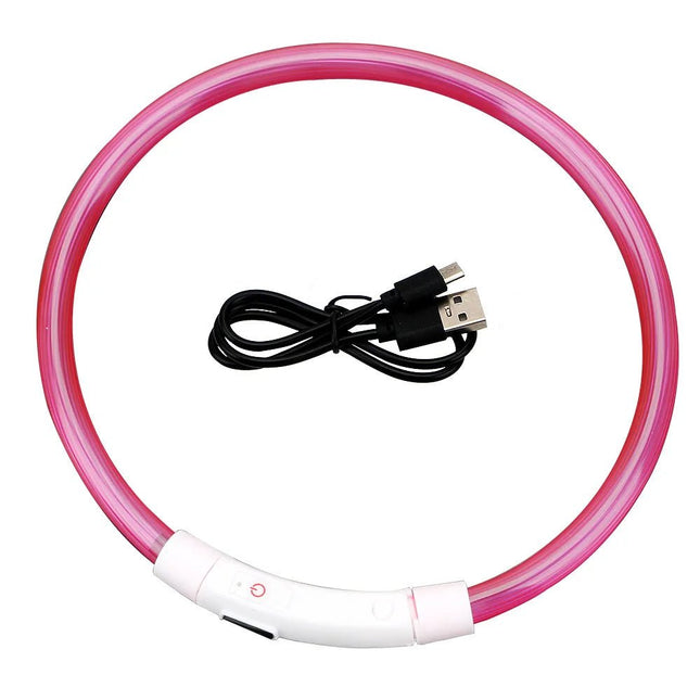 LED Pet Collar Luminous USB 3Mode-Loss Prevention Dog Collar - LED Pet Collar - Henkelion - Mad Fly Essentials