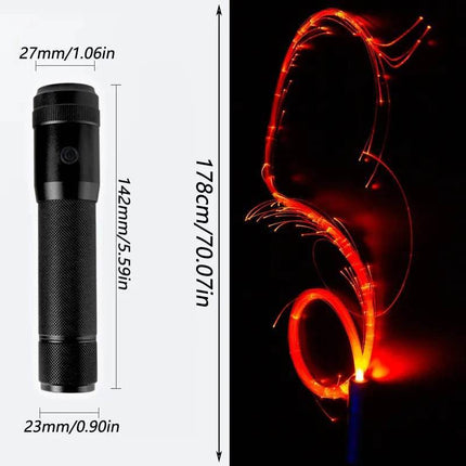 LED RGB Fiber Optic Rope Light Party Essentials - Party Essentials - Partigos - Mad Fly Essentials