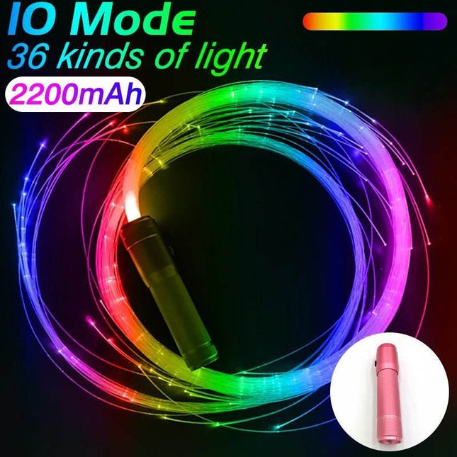 LED RGB Fiber Optic Rope Light Party Essentials - Party Essentials - Partigos - Mad Fly Essentials