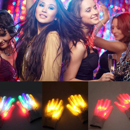 LED Seasonal Halloween Dance Glove Costume Party Essentials - Party Essentials - Henkelion - Mad Fly Essentials