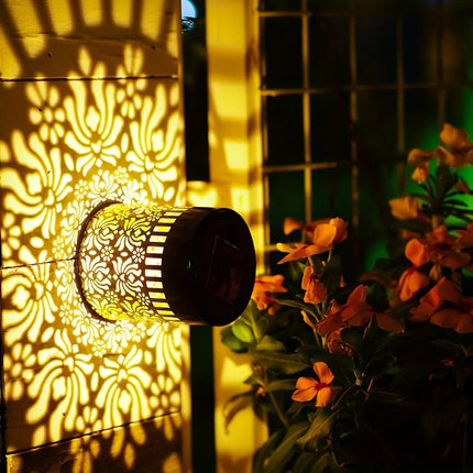 LED Wall Sconce Hollow Garden Outdoor Lawn Lamp - LED Wall Sconce - Sternlicht - Mad Fly Essentials
